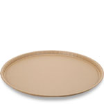 18" SOLUT! Natural Brown Kraft 100% Recyclable Catering Trays