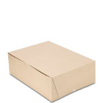 12 x 9 x 4" 100% Recycled Brown Kraft Cupcake Bakery Boxes