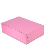 14 x 10 x 4" Pink Cake Bakery Boxes