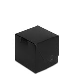 4 x 4 x 4" Black Individual Cupcake Bakery Boxes