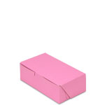 6-1/2 x 3-3/4 x 2-1/8" Pink Bakery Boxes