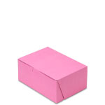 7 x 5 x 3" Pink Bakery Boxes