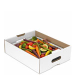 Half Pan Catering Tray  - White