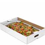 Full Pan Catering Tray -  White