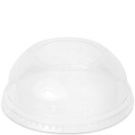 Conex  Clear Dome Lid w/ Large Hole (Fits 16, 20, 24oz. Cups)