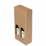 Olive Oil Gift Box - Natural Textured Rib Tall 2 - Bottle