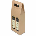 Olive Oil Gift Box - Natural Kraft Smooth Grande 2 - Bottle