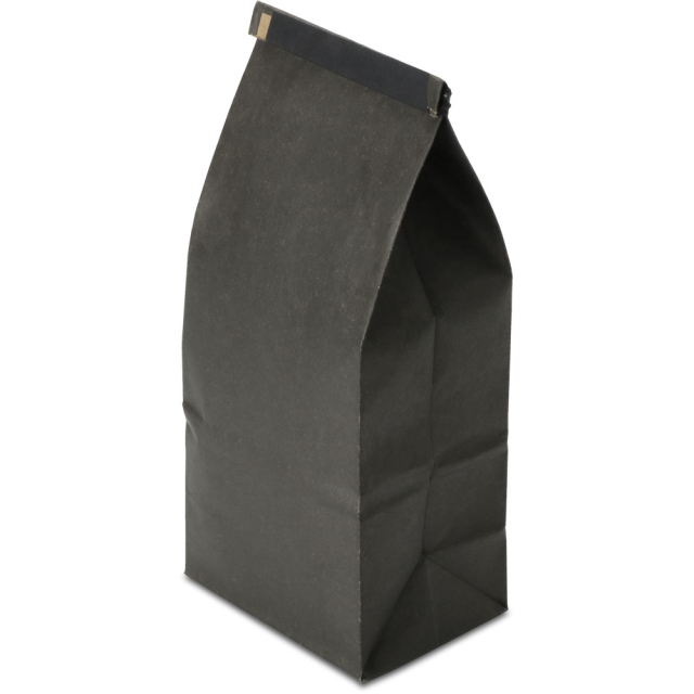 Chalkboard Black Kraft PLA Lined Coffee Bags - 1/2 lb.