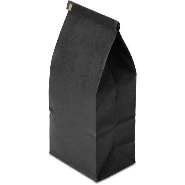 Chalkboard Black Kraft PLA Lined Coffee Bags - 1/2 lb.