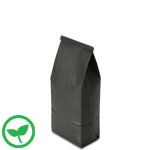 Chalkboard Black Kraft PLA Lined Coffee Bags - 1 lb.