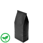 Chalkboard Black Kraft PLA Lined Coffee Bags - 1 lb.
