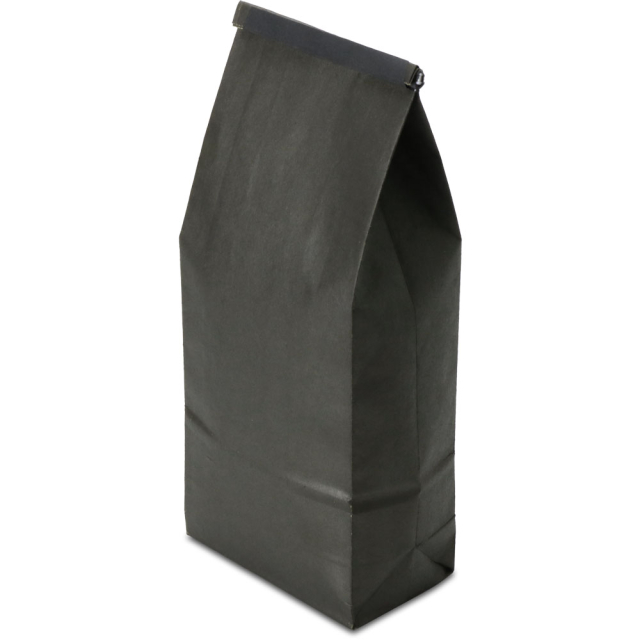 Chalkboard Black Kraft PLA Lined Coffee Bags - 1 lb.