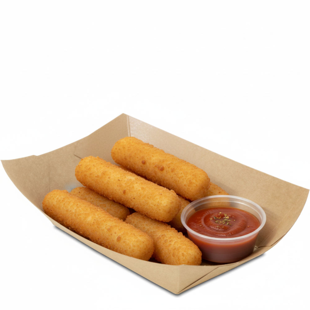 10 oz.  Brown Kraft Paper Food Trays