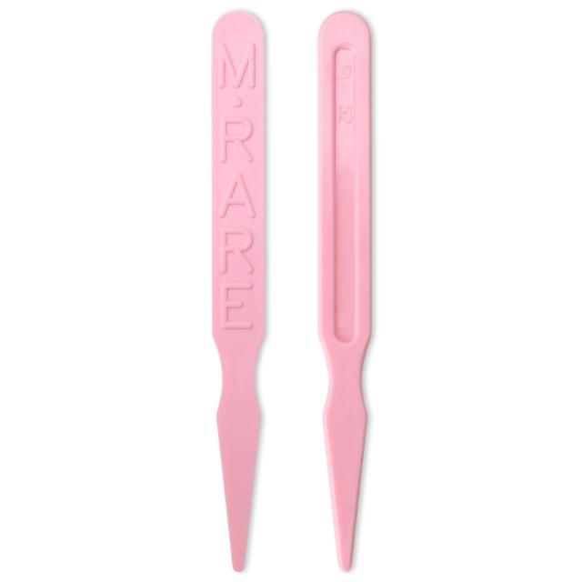 Steak Marker "MEDIUM RARE"  Pink Plastic 3"