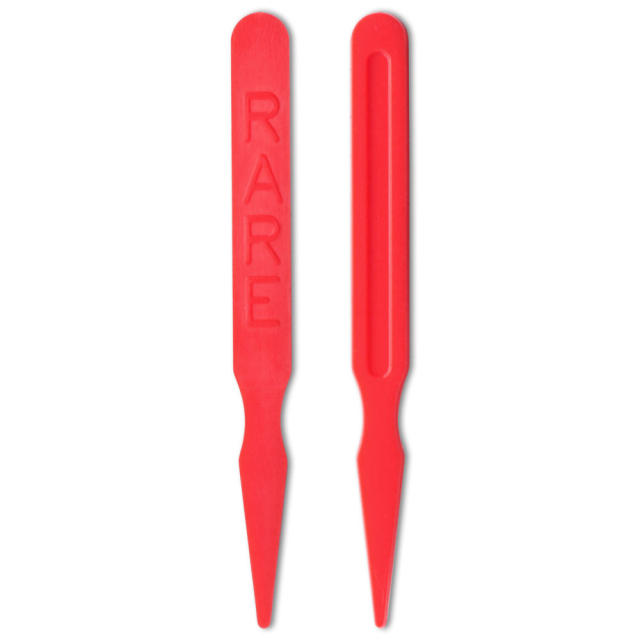 Steak Marker RAREL"  Red Plastic 3"