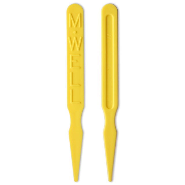 Steak Marker "MEDIUM WELL"  Yellow Plastic 3"