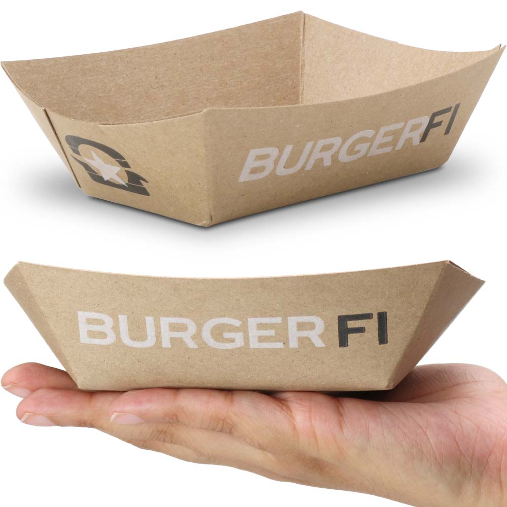 Custom Printed Food Trays for Restaurants and Foodservice