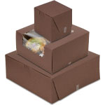 Brown Bakery Boxes