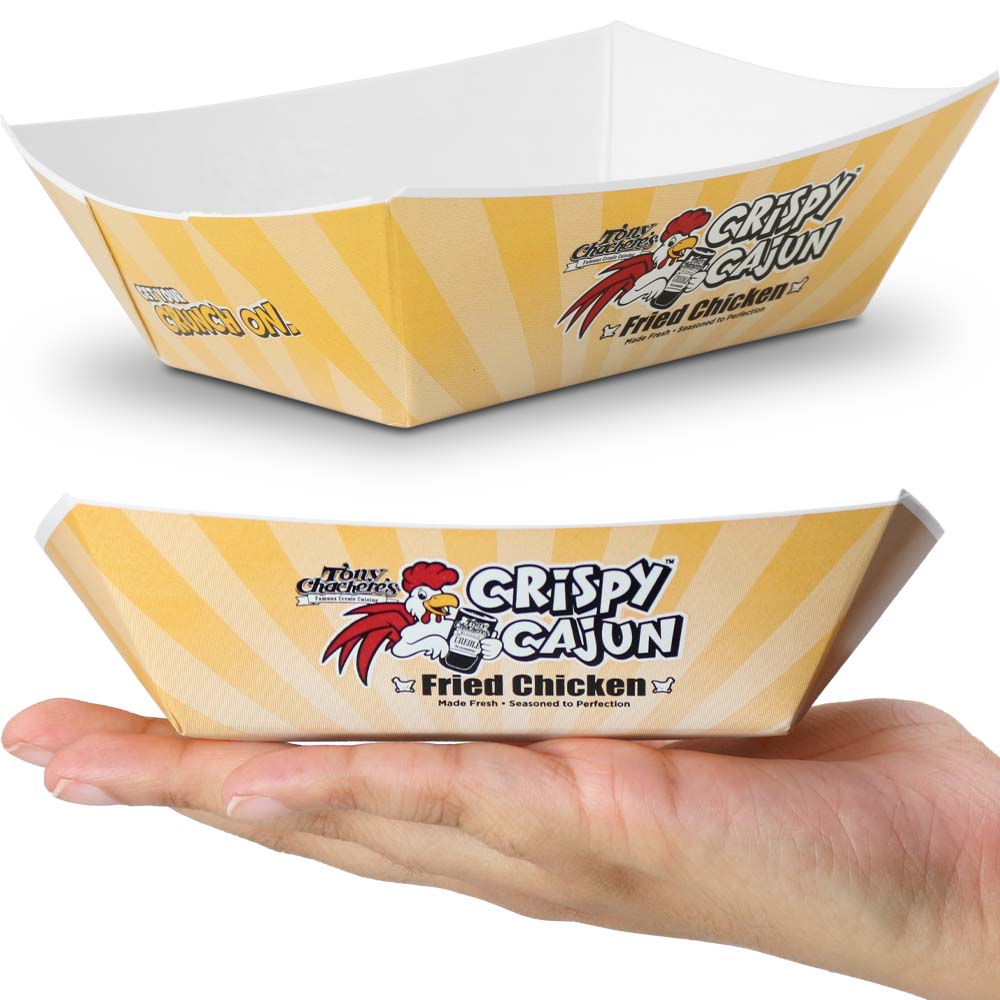 Custom Printed Food Trays for Restaurants and Foodservice