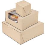 Brown Kraft Bakery Boxes