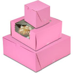 Pink Bakery Boxes