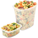 Rectangular Clear Deli Containers