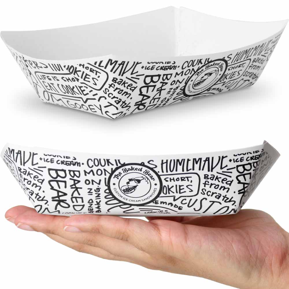 Custom Printed Food Trays for Restaurants and Foodservice