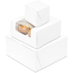 White Bakery Boxes