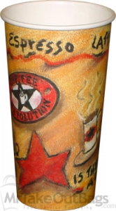 24 Oz Coffee Revolution Design Hot Drink Paper Cups 24 Oz Coffee Revolution Design Hot Drink Paper Cups