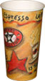20 oz. Coffee Revolution Design Hot Drink Paper Coffee Cups