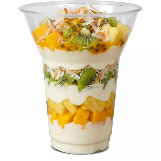 Clear Plastic Parfait Cup - 12 oz.