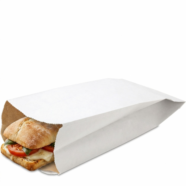 5.5 x 3.5 x 13 in. Double Wall Insulated Take Out Bags