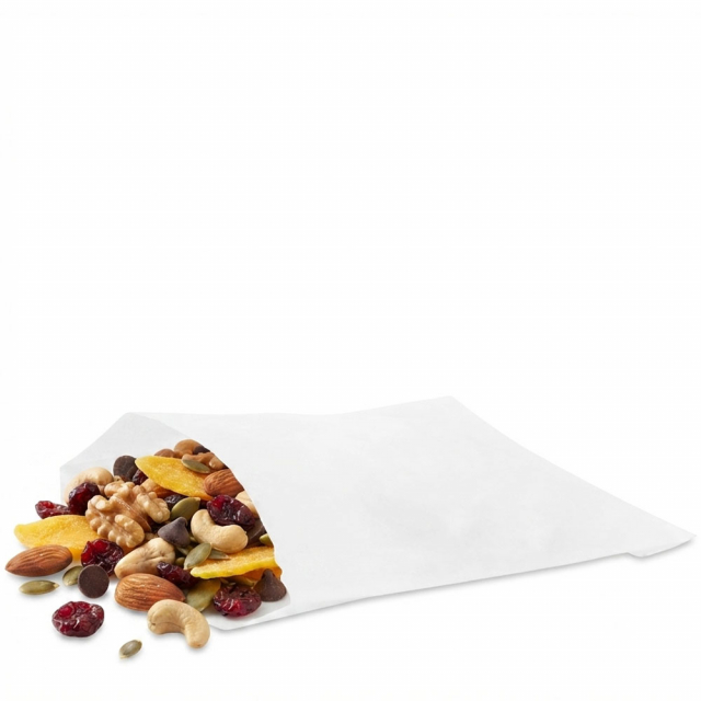 2.75 x 4.25 in. White Glassine Grease Resistant Bags