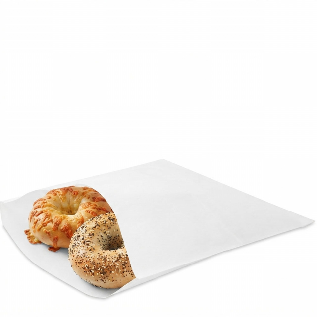 10 x 11 in. White Glassine Grease Resistant Bags