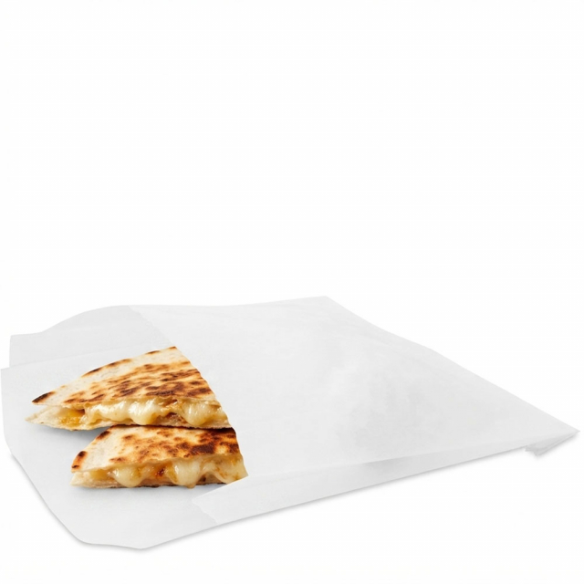 4.75 x 0.75 x 5.75 in. White Glassine Grease Resistant Bags