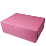 12 x 9 x 4" Pink Cupcake Bakery Boxes