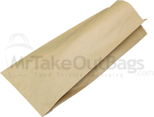 Brown Natural Kraft Paper Bread Bag 7 X 4 15