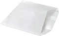 White Grease Resistant Paper Sandwich Bags - 6 x 0.75 x 6.5"