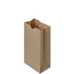4 Lb. Grease Resistant Natural Kraft SOS Bag