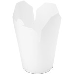(32oz.) Quart White SmartServ Paper Food Containers