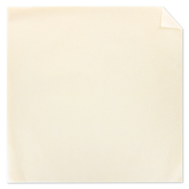 Cream High Performance Waxed Tissue - 12" x 12"