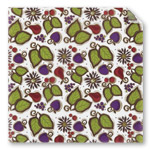Fresh Fruit Print High Performance Waxed Tissue - 12" x 12"