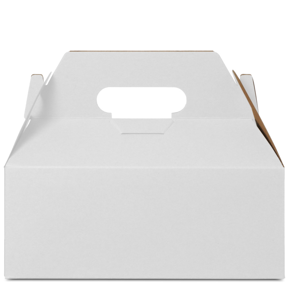 White Gable Boxes - 8-7/8 x 5 x 3-1/2"