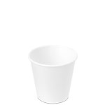 10 oz. White Paper Coffee Cups by Dart / Solo