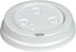 White Dome Lids for White, Ripple Wrap & Planet 8 oz. Paper Coffee Cups