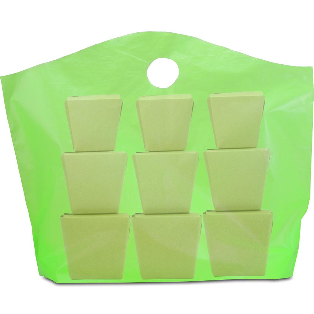 Lime Frosty Wave Bag - 22 x 18 x 8"