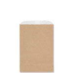 1/4# Recycled Natural Brown Kraft Gourmet Glassine Bags 4.75 x 6.75"