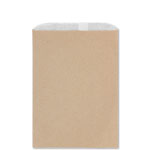 1# Recycled Natural Brown Kraft Gourmet Glassine Bags 6.75 x 9.25"