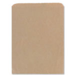 10" x 13" 100% Recycled Natural Brown Kraft Merchandise Bags