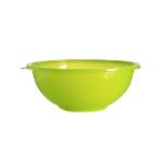 80 oz. 10.75 x 10.75 x 2.5 in. Extra Large Width Square Green PET Bowl